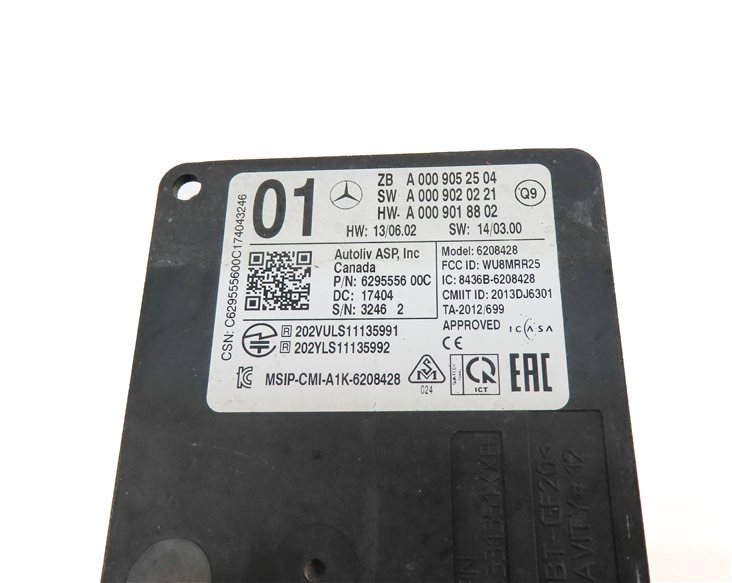 Thumbnail 5: 2014-2020 MERCEDES CLA250 CLA45 GLS CLS (C117 W166 W253) BLIND SPOT RADAR MODULE