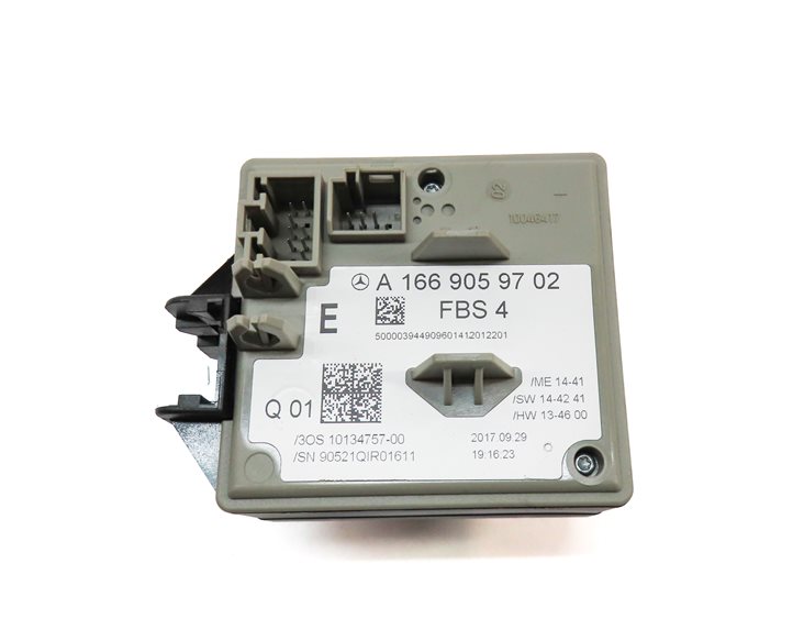 Thumbnail 5: 16-18 MERCEDES G GLE GLS DRIVER DASH POWER START IGNITION SWITCH MODULE