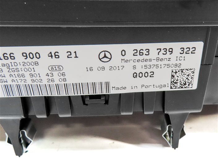 Thumbnail 7: 18 MERCEDES GLE GLS CLASS (X166) SPEEDOMETER INSTRUMENT GAUGE CLUSTER MPH (85k)