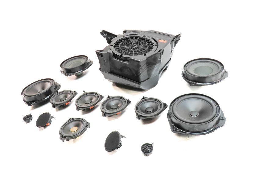 2018 MERCEDES GLS450 (X166) RADIO STEREO LOGIC 7 SOUND SYSTEM SPEAKER SET/14
