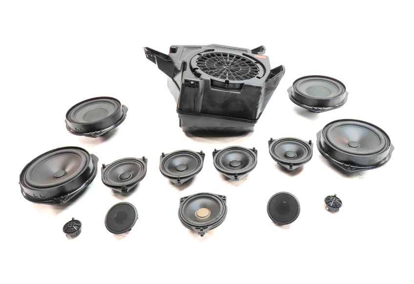 Thumbnail 2: 2018 MERCEDES GLS450 (X166) RADIO STEREO LOGIC 7 SOUND SYSTEM SPEAKER SET/14