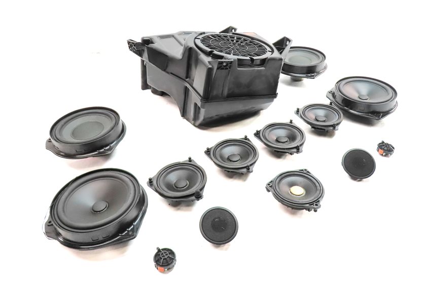 Thumbnail 3: 2018 MERCEDES GLS450 (X166) RADIO STEREO LOGIC 7 SOUND SYSTEM SPEAKER SET/14