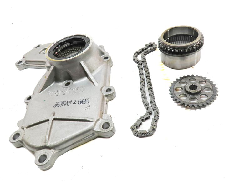 Thumbnail 2: 2018 MERCEDES GLS450 (X166) AUTO TRANSMISSION CHAIN DRIVE OIL FLUID PUMP COVER
