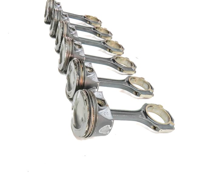 Thumbnail 3: 15-22 MERCEDES X166 W166 W205 W222 W212 R231 M276 3.0 ENGINE PISTON & ROD SET/6