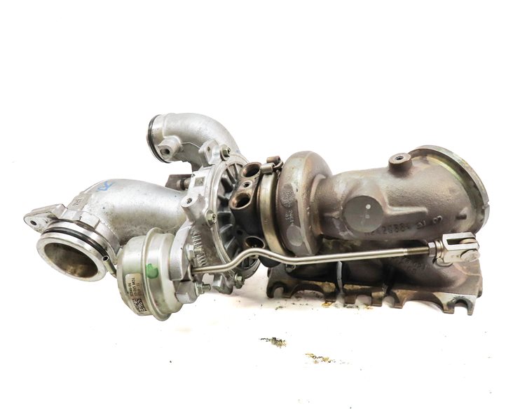 Thumbnail 2: 15-20 MERCEDES C E GL GLE GLS ML S SLC (W166 X166) 3.0L M276 RIGHT TURBOCHARGER