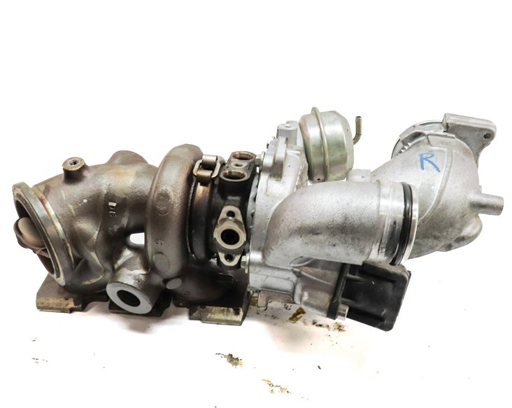 Thumbnail 5: 15-20 MERCEDES C E GL GLE GLS ML S SLC (W166 X166) 3.0L M276 RIGHT TURBOCHARGER