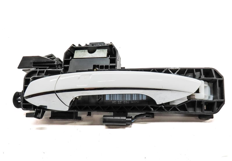 Thumbnail 2: 08-14 MERCEDES C E GLE GLK GLS ML CLS  LEFT REAR KEYLESS GO DOOR HANDLE (White)