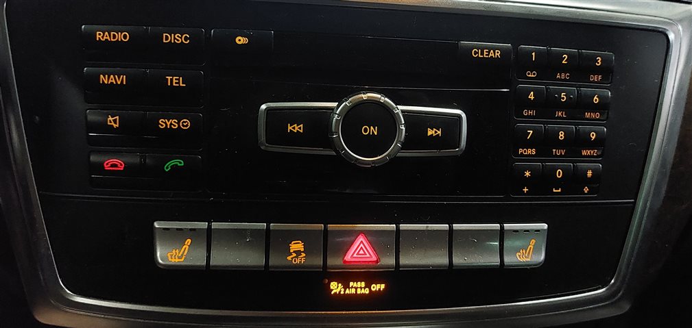 Thumbnail 2: 2013 MERCEDES GL350 GL450 GL550 ML350 ML550 (W166 X166) CD RADIO STEREO RECEIVER