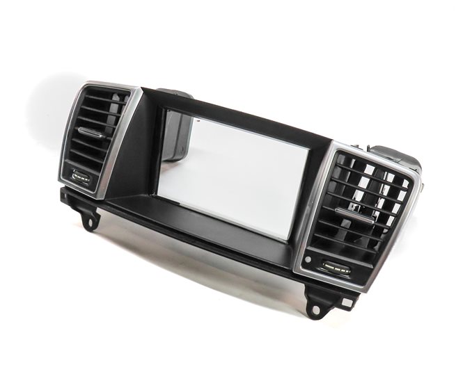 Thumbnail 1: 2013 MERCEDES GL450 (X166) FRONT CENTER DASH HEAT AIR AC VENT w/ SCREEN TRIM
