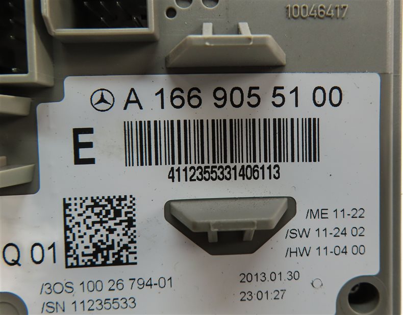 Thumbnail 6: 2013-2015 MERCEDES G500 GL350 GL450 GL550 ML350 (W166 X166 W463) IGNITION SWITCH