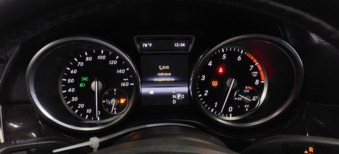 Thumbnail 2: 2013 MERCEDES GL450 GL550 ML350 ML550 (W166 X166) SPEEDOMETER GAUGE CLUSTER 152k