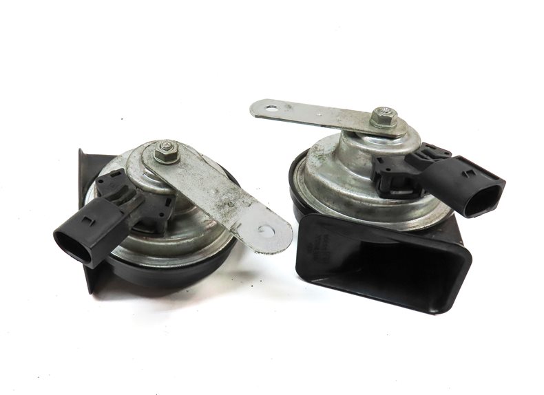 Thumbnail 5: 13-19 MERCEDES GL ML GLE GLS CLASS (W166 X166) HIGH & LOW TONE SAFETY HORN SET-2