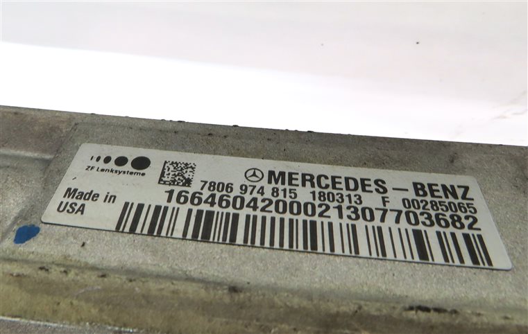 Thumbnail 6: 2013-2016 MERCEDES GL ML CLASS W166 X166) POWER STEERING GEAR RACK & PINION