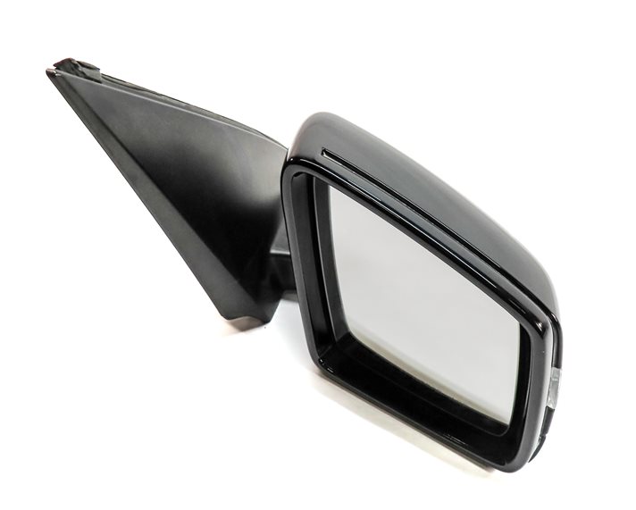 Thumbnail 1: 13-16 MERCEDES GL350 GL450 X166 RIGHT PASSENGER MANUAL FOLD DOOR MIRROR (Black)