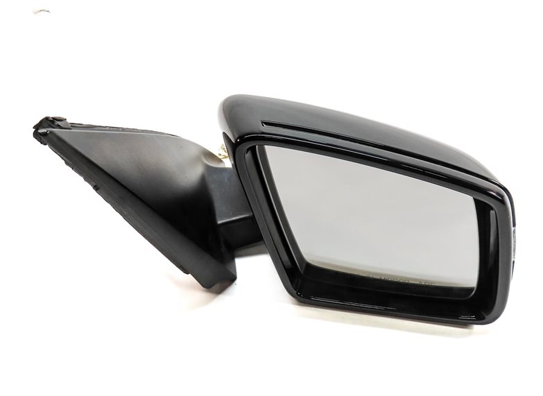 Thumbnail 3: 13-16 MERCEDES GL350 GL450 X166 RIGHT PASSENGER MANUAL FOLD DOOR MIRROR (Black)
