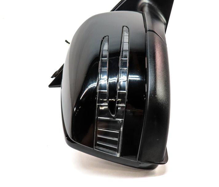Thumbnail 7: 13-16 MERCEDES GL350 GL450 X166 RIGHT PASSENGER MANUAL FOLD DOOR MIRROR (Black)