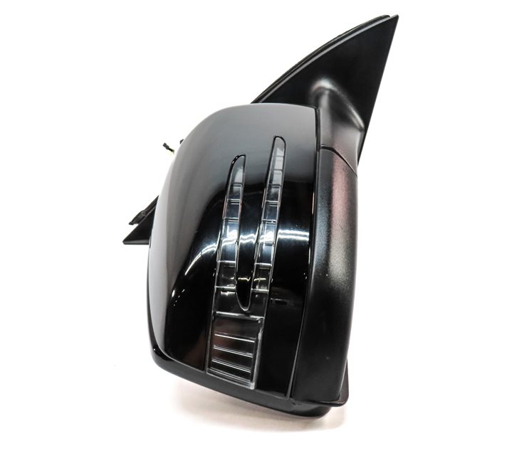 Thumbnail 8: 13-16 MERCEDES GL350 GL450 X166 RIGHT PASSENGER MANUAL FOLD DOOR MIRROR (Black)