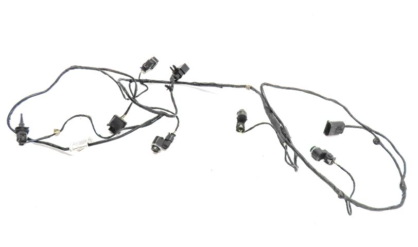 Thumbnail 1: 14 BMW X3 (F25) FRONT PARK ASSIST PDC DISTANCE CONTROL WIRE SENSOR SET/4 (Grey)