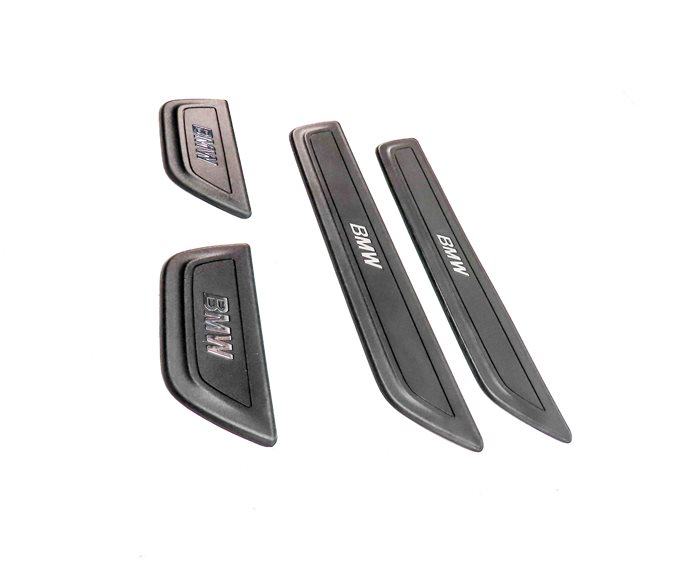 Thumbnail 3: 2014 BMW X3 (F25) FRONT & REAR DOOR SILL SCUFF TRIM PANEL PLATE SET/4