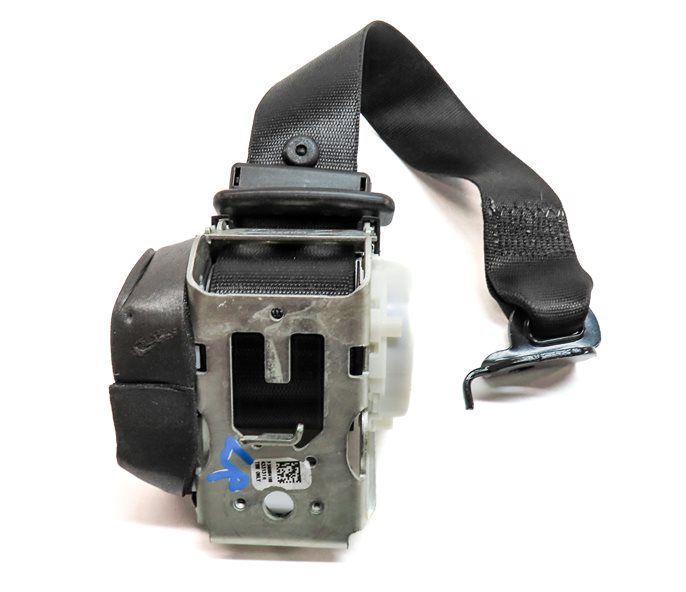 Thumbnail 5: 2014 BMW X3 (F25) REAR LEFT CENTER RIGHT SEAT SEATBELT RETRACTOR SET/3 (Black)