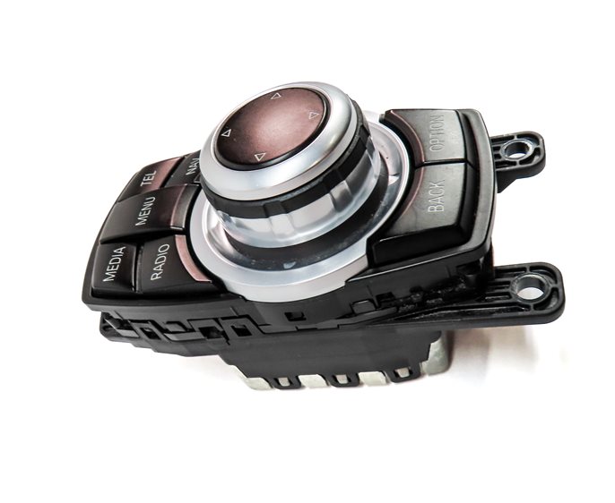 Thumbnail 3: 2014 BMW X3 (F25) iDRIVE MULTIMEDIA MEDIA CONTROL KNOB SWITCH DIAL