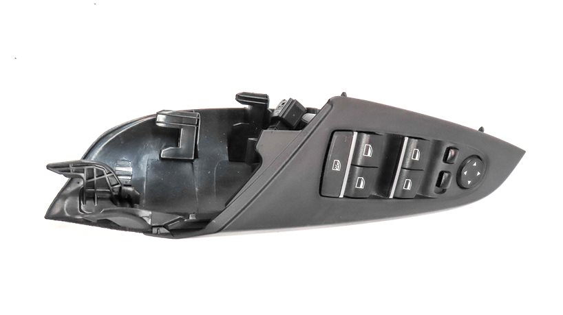 Thumbnail 2: 2012-2019 BMW 3 4 M3 X3 X4 SERIES FRONT LEFT DRIVER WINDOW SWITCH P-FOLD (BLACK)