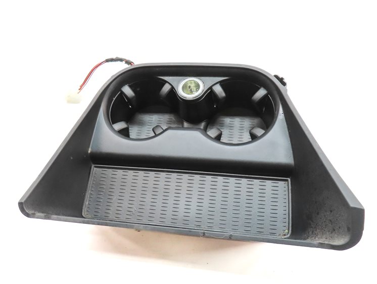 Thumbnail 3: 2014 BMW X3 (F25) FRONT CENTER CONSOLE DUAL CUPHOLDER COMPARTMENT w/12V SOCKET