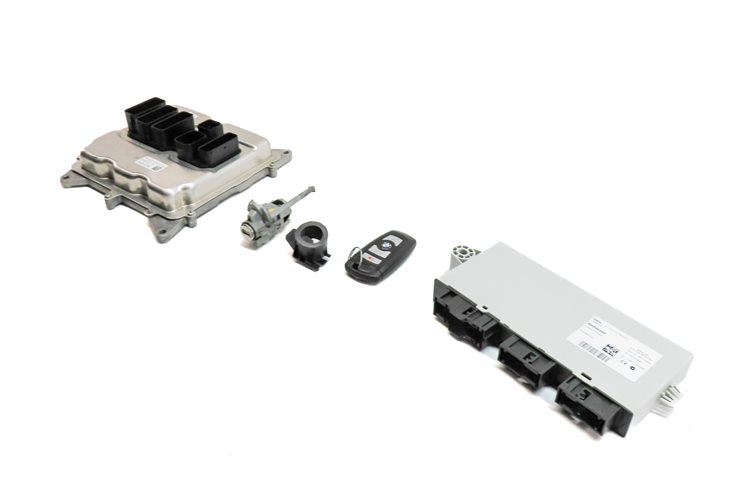 12-14 BMW 320i 328i 528i X3 F10 F25 F30 MEVD1724 N20 ECM DME MODULE KEY SET