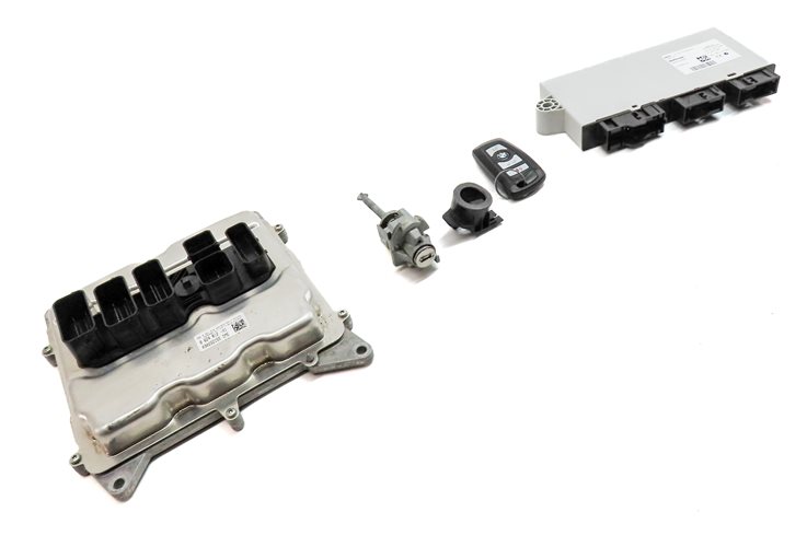 Thumbnail 3: 12-14 BMW 320i 328i 528i X3 F10 F25 F30 MEVD1724 N20 ECM DME MODULE KEY SET