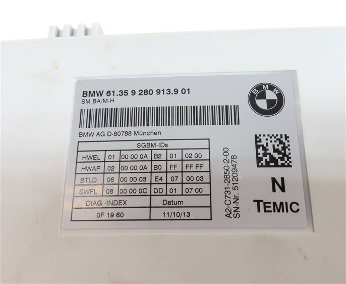 Thumbnail 7: 12-19 BMW 3 5 7 X3 X4 F01 F10 F25 F26 F30 FRONT LEFT / RIGHT SEAT CONTROL MODULE