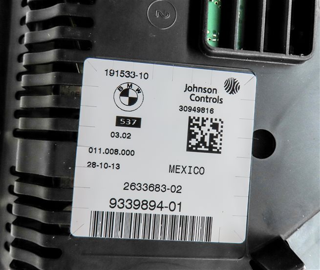 Thumbnail 8: 14-19 BMW 528i 535i 550i 640i 650i 740i 750i 760i X3 X4 SPEEDOMETER GAUGE (113k)