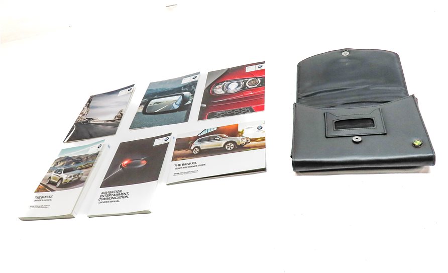 Thumbnail 2: 2014 BMW X3 (F25) 2.0L (N20) ENGINE OWNER'S MANUAL BOOKLET SET/7 w/ CASE