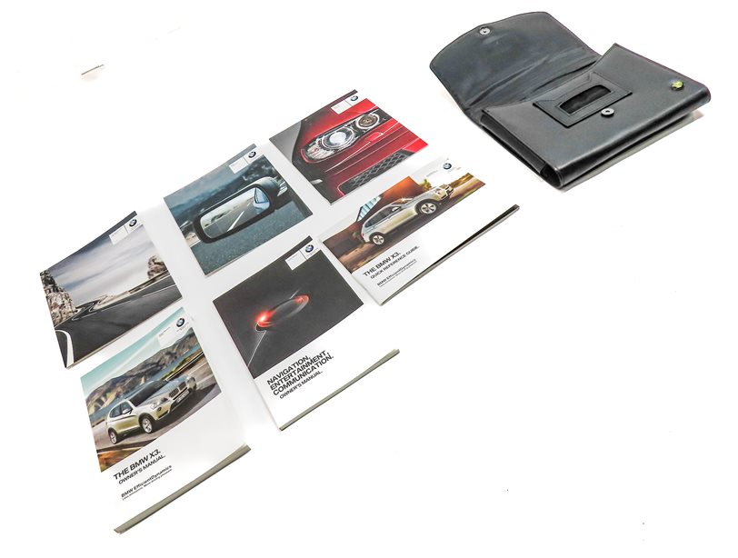 Thumbnail 3: 2014 BMW X3 (F25) 2.0L (N20) ENGINE OWNER'S MANUAL BOOKLET SET/7 w/ CASE
