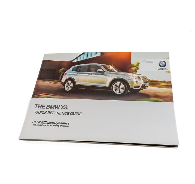 Thumbnail 9: 2014 BMW X3 (F25) 2.0L (N20) ENGINE OWNER'S MANUAL BOOKLET SET/7 w/ CASE