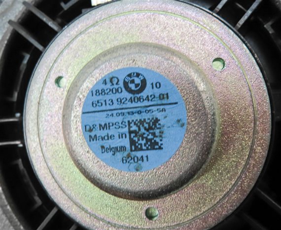 Thumbnail 12: 2014 BMW X3 (F25) RADIO AUDIO SOUND SYSTEM SUBWOOFER TWEETER SPEAKER SET/12