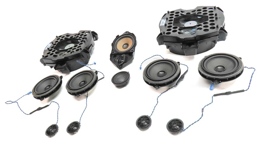 Thumbnail 2: 2014 BMW X3 (F25) RADIO AUDIO SOUND SYSTEM SUBWOOFER TWEETER SPEAKER SET/12