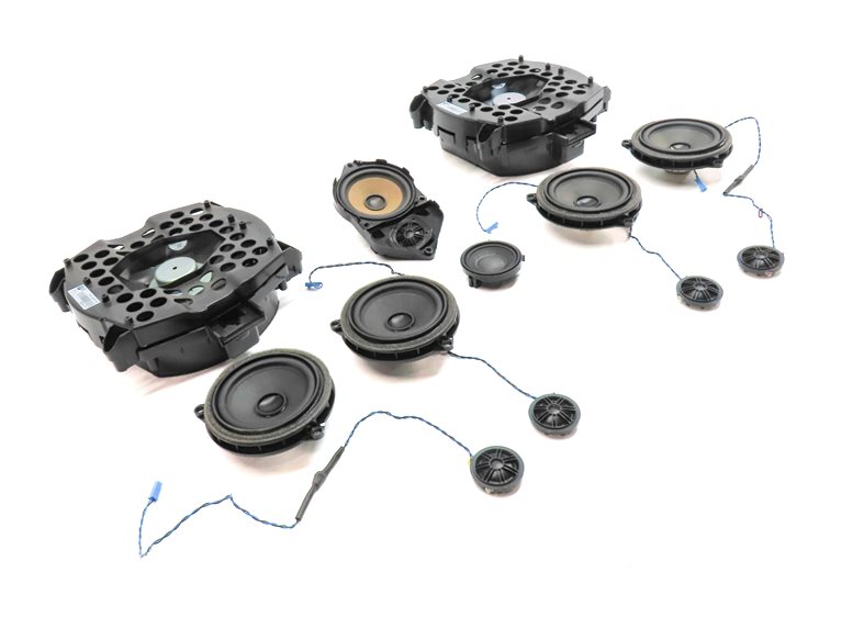 Thumbnail 3: 2014 BMW X3 (F25) RADIO AUDIO SOUND SYSTEM SUBWOOFER TWEETER SPEAKER SET/12