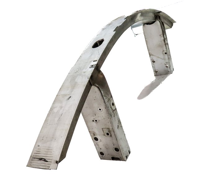 Thumbnail 4: 11-18 BMW X3 X4 (F25 F26) FRONT BUMPER REINFORCEMENT IMPACT BAR BRACE w/ MOUNTS