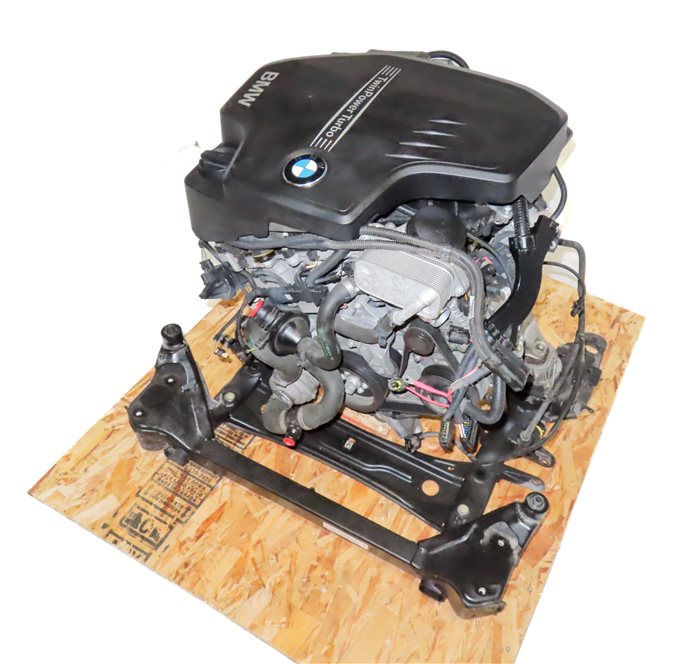 Thumbnail 1: 13-17 228i 328i 328iGT 428i X3 F25 F30 2.0L AWD N20 TURBO ENGINE ASSEMBLY (113k)