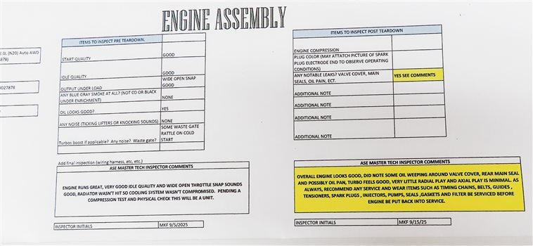 Thumbnail 7: 13-17 228i 328i 328iGT 428i X3 F25 F30 2.0L AWD N20 TURBO ENGINE ASSEMBLY (113k)