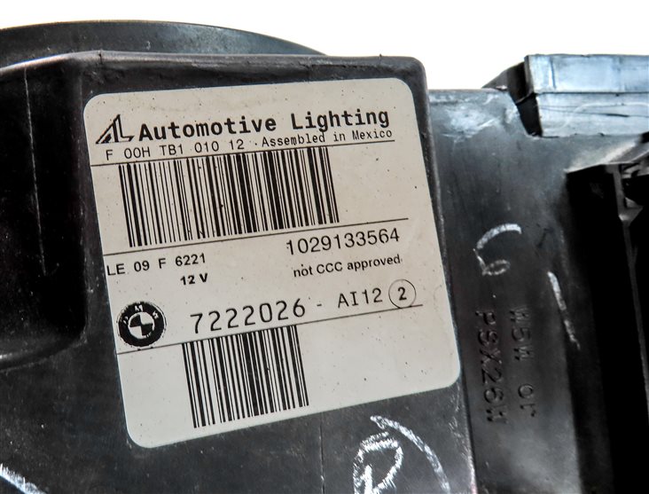 Thumbnail 8: 2011-2014 BMW X3 (F25) FRONT RIGHT PASSENGER HALOGEN HEADLIGHT LIGHT LAMP
