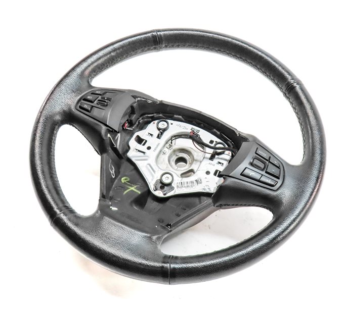 Thumbnail 1: 11-17 BMW X3 (F25) 3 SPOKE STEERING WHEEL & MULTIFUNCTION SWITCH BUTTONS (BLACK)