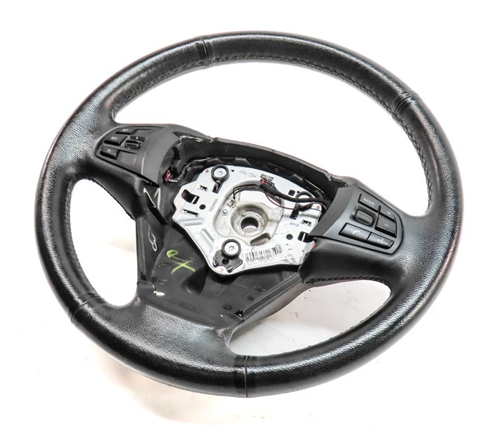 Thumbnail 2: 11-17 BMW X3 (F25) 3 SPOKE STEERING WHEEL & MULTIFUNCTION SWITCH BUTTONS (BLACK)