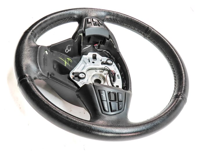 Thumbnail 5: 11-17 BMW X3 (F25) 3 SPOKE STEERING WHEEL & MULTIFUNCTION SWITCH BUTTONS (BLACK)