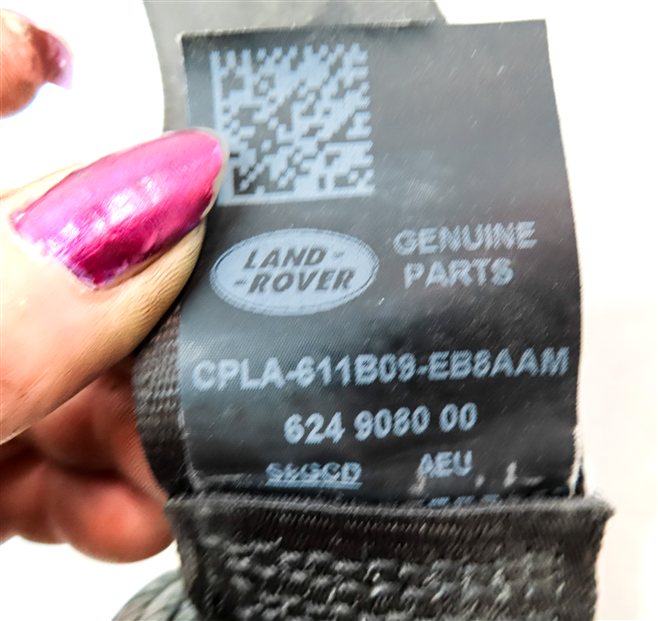 Thumbnail 6: 2014-2016 RANGE ROVER SPORT (L494) FRONT LEFT DRIVER SEATBELT RETRACTOR (Black)