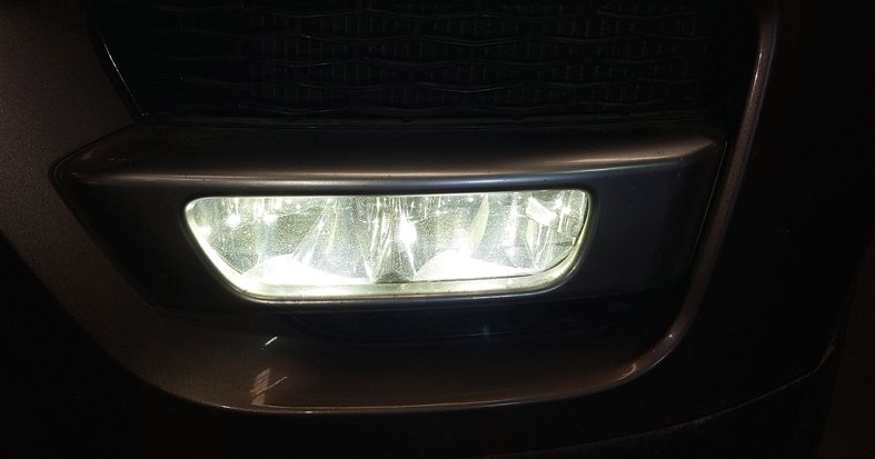 Thumbnail 2: 13-17 RANGE ROVER SPORT (L405 L494) FRONT LEFT DRIVER LED FOGLIGHT LIGHT LAMP