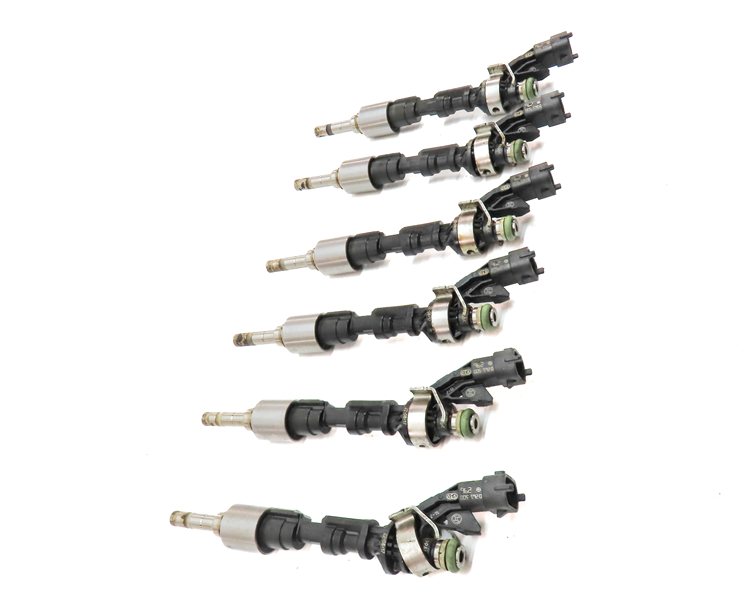 Thumbnail 3: 13-19 XE XF XJ RANGE ROVER SPORT LR4 3.0L SUPERCHARGED ENGINE FUEL INJECTOR SET6