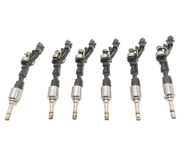 Thumbnail 5: 13-19 XE XF XJ RANGE ROVER SPORT LR4 3.0L SUPERCHARGED ENGINE FUEL INJECTOR SET6