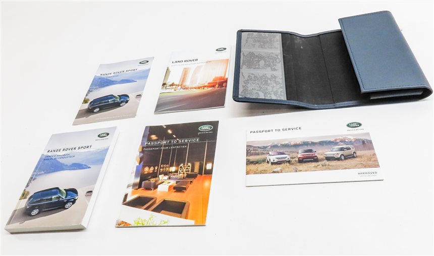 Thumbnail 2: 16 RANGE ROVER SPORT (L494) 3.0L SUPERCHARGED OWNER'S MANUAL BOOKLET SET w/CASE