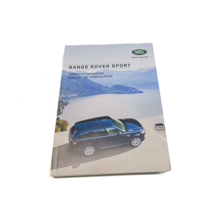 Thumbnail 8: 16 RANGE ROVER SPORT (L494) 3.0L SUPERCHARGED OWNER'S MANUAL BOOKLET SET w/CASE